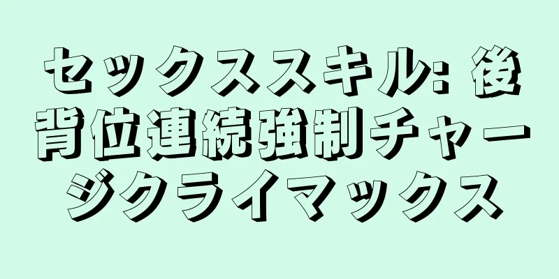 セックススキル: 後背位連続強制チャージクライマックス