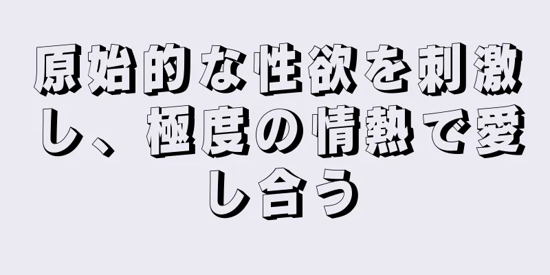 原始的な性欲を刺激し、極度の情熱で愛し合う