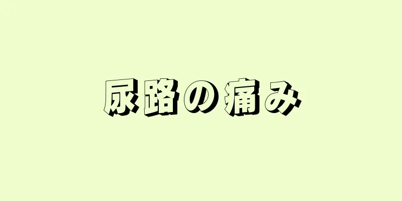 尿路の痛み