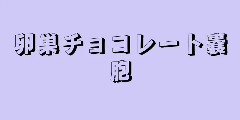卵巣チョコレート嚢胞